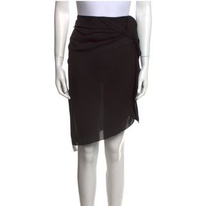 Isabel Marant silk knee length skirt